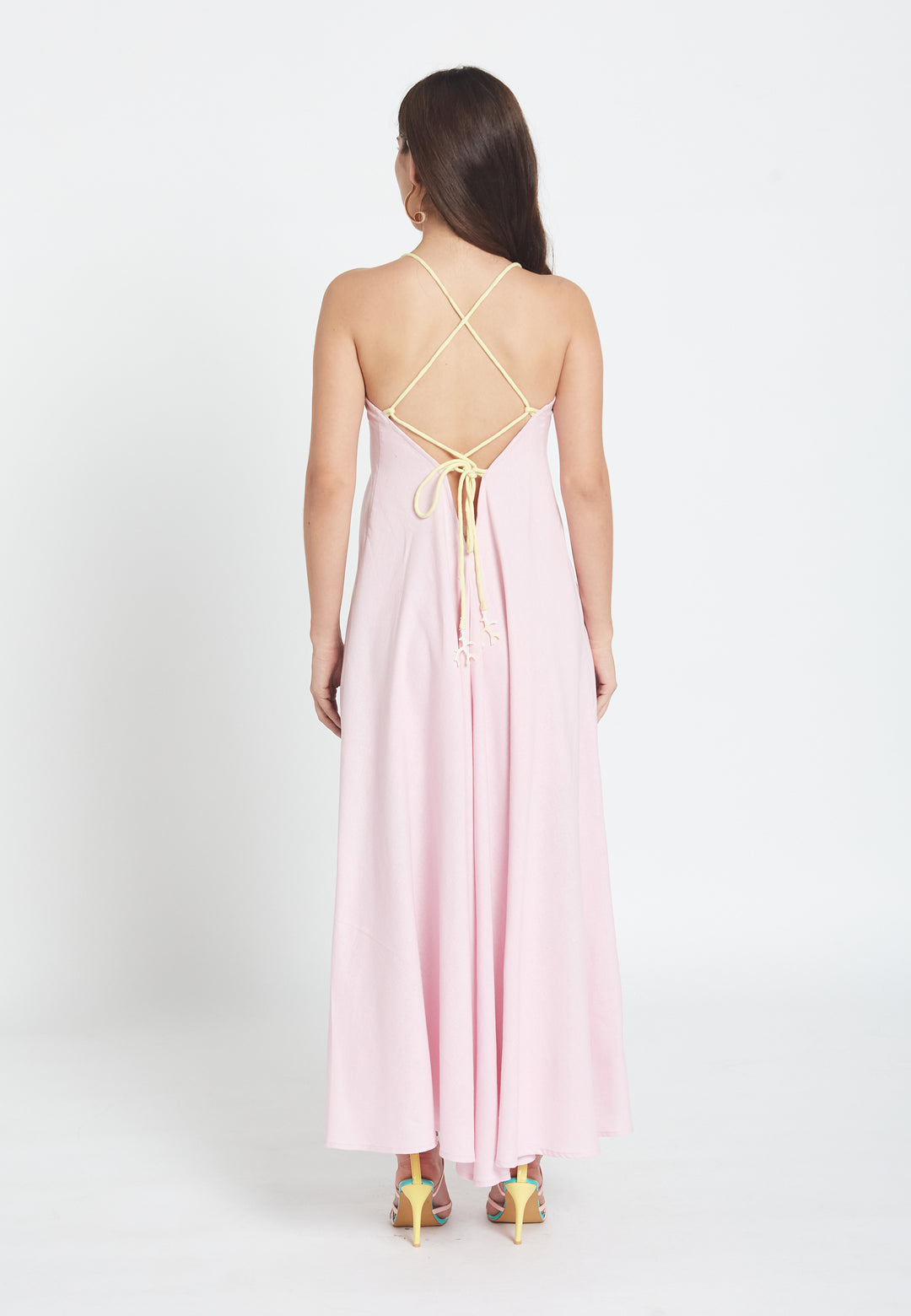 Vestido Fiore Rosa