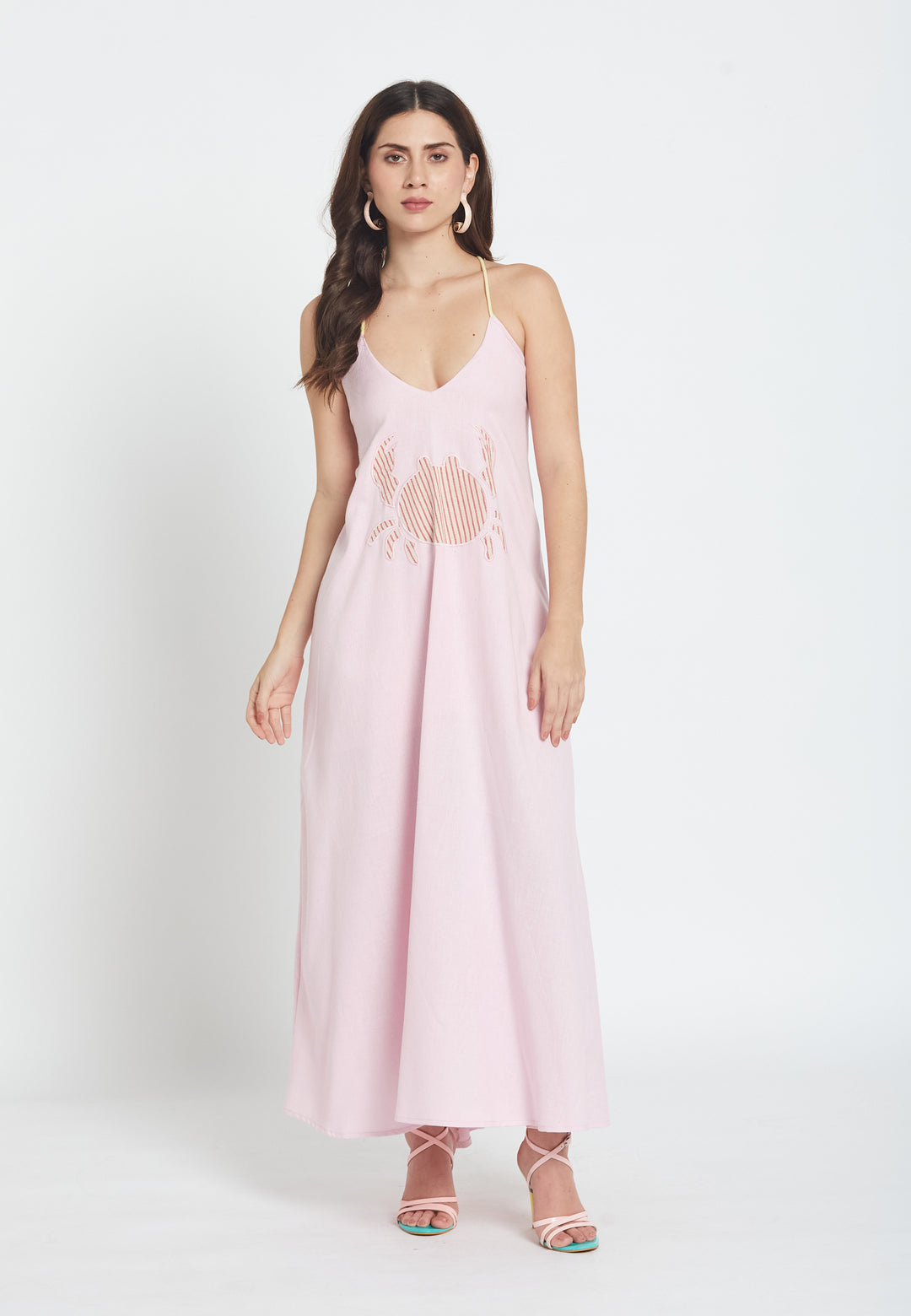 Vestido Fiore Rosa