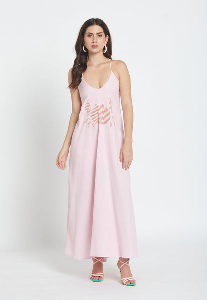 Vestido Fiore Rosa