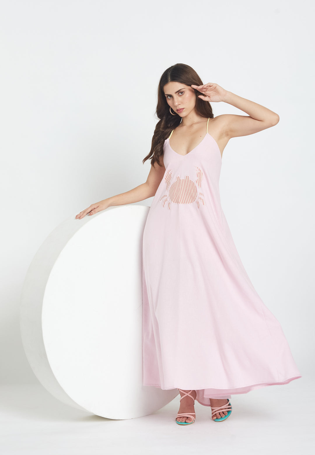 Vestido Fiore Rosa