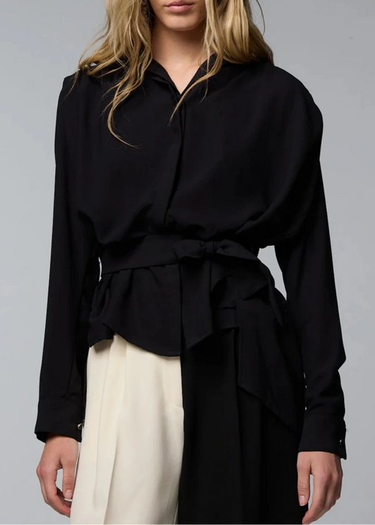 Camisa Garrett Negra