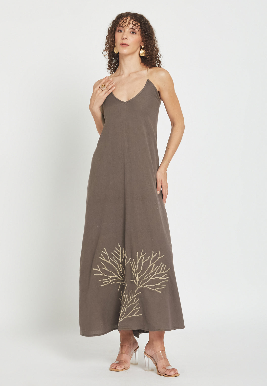 Vestido Gilded Mocha