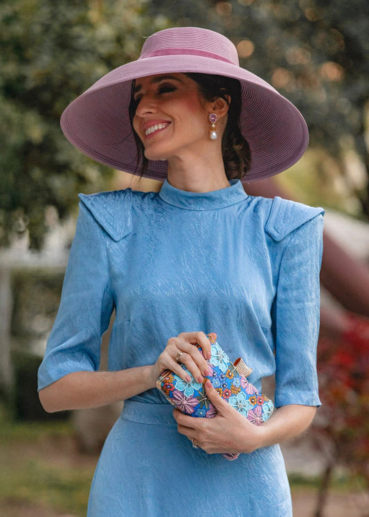 Vestido Grace Celeste