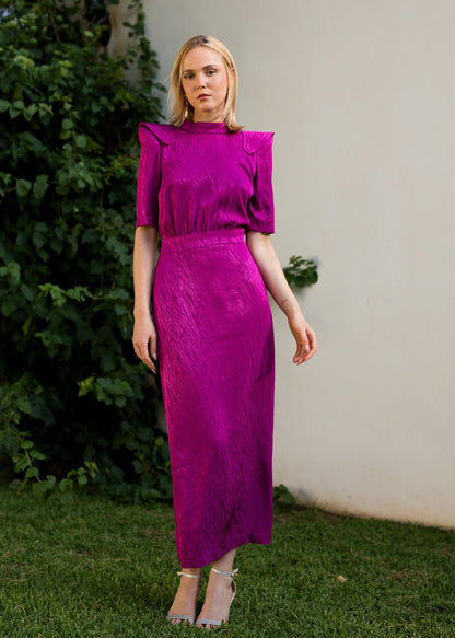Vestido Grace Vino