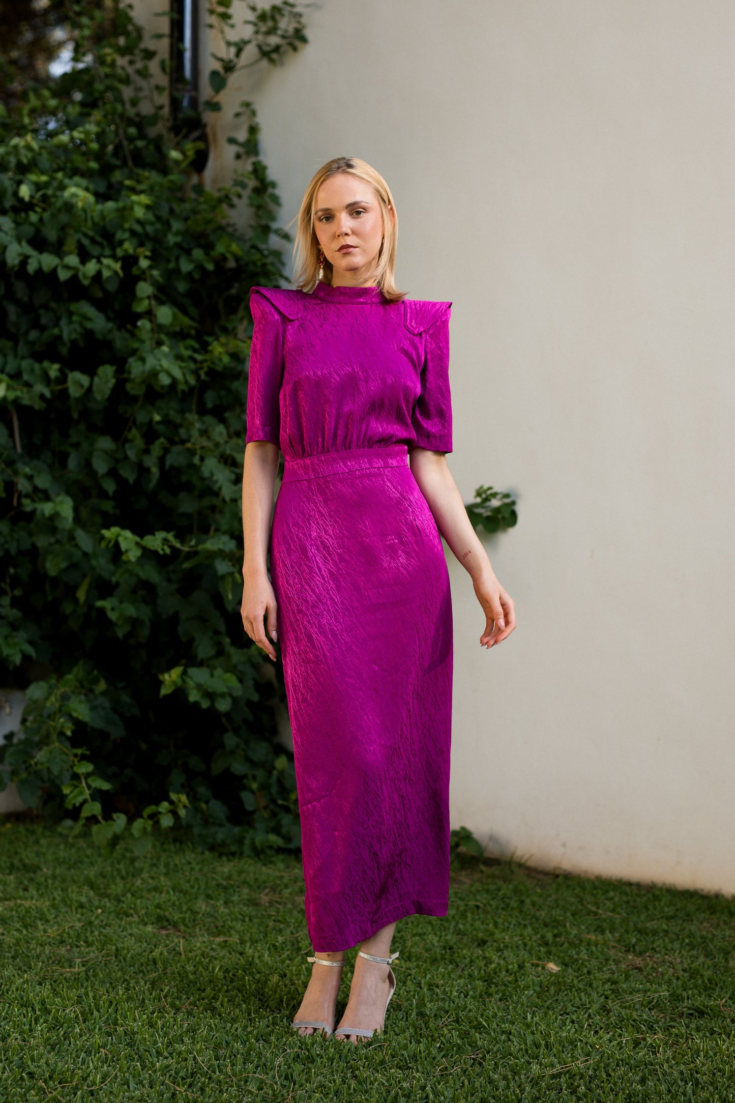 Vestido Grace Vino