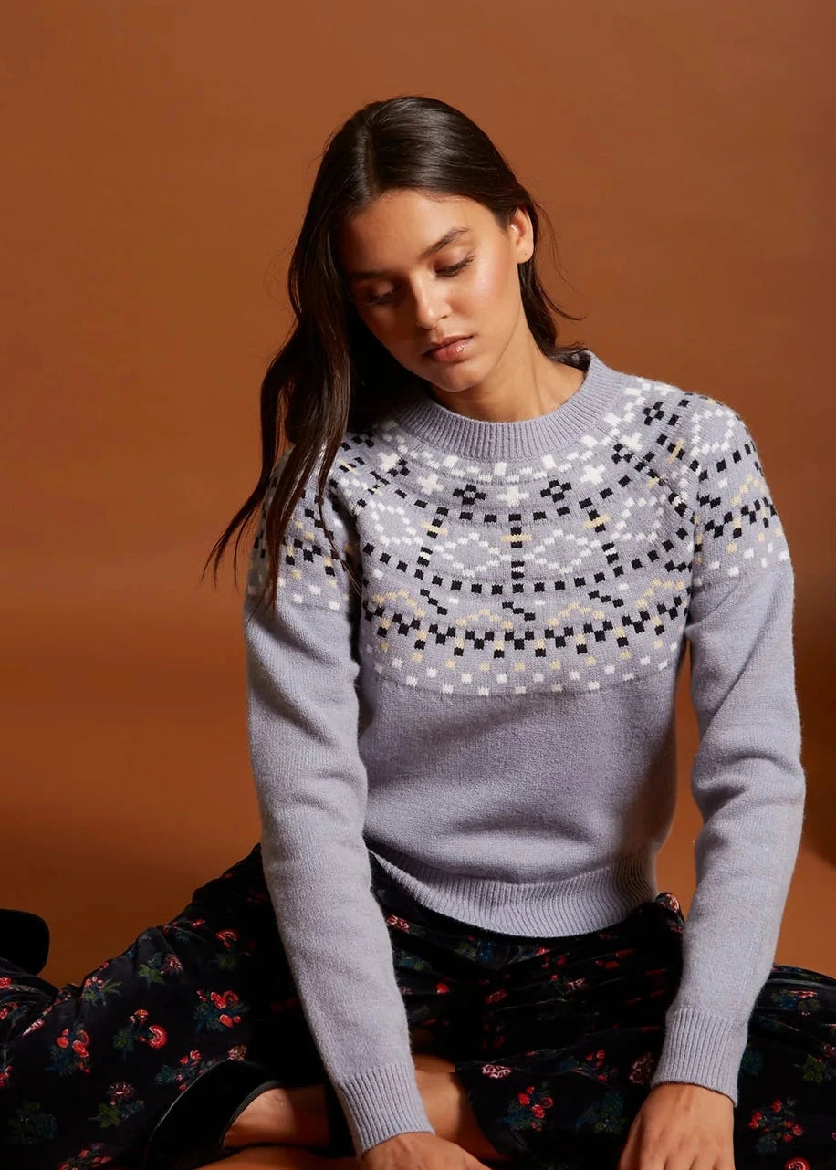 Jersey Greca Celeste