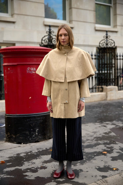 Gabardina Hemera Beige