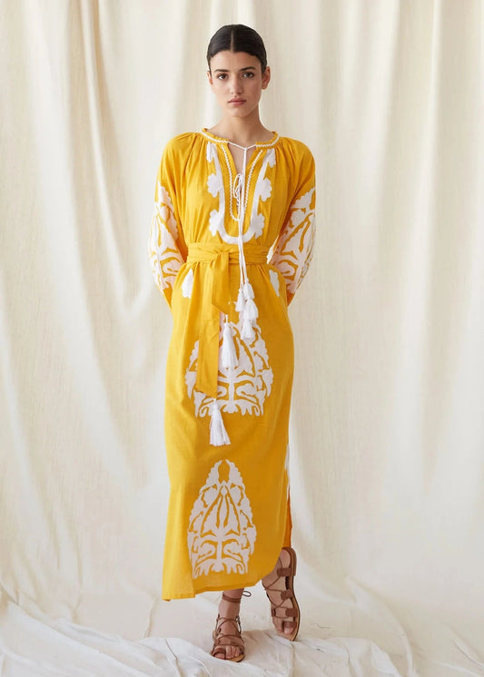 Kaftan Hidalia Amarillo