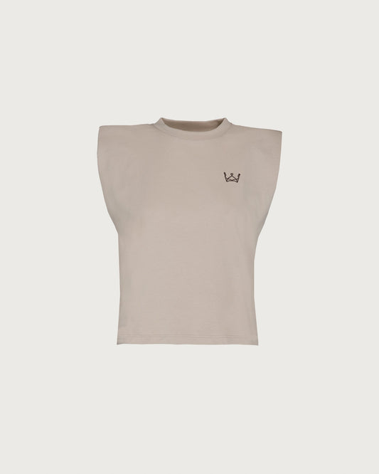 Camiseta Sherezade Beige