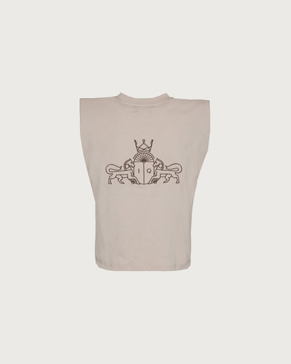 Camiseta Sherezade Beige