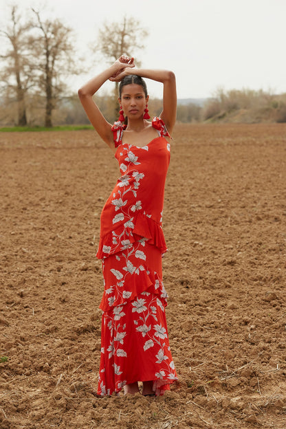 Vestido Irati Rojo