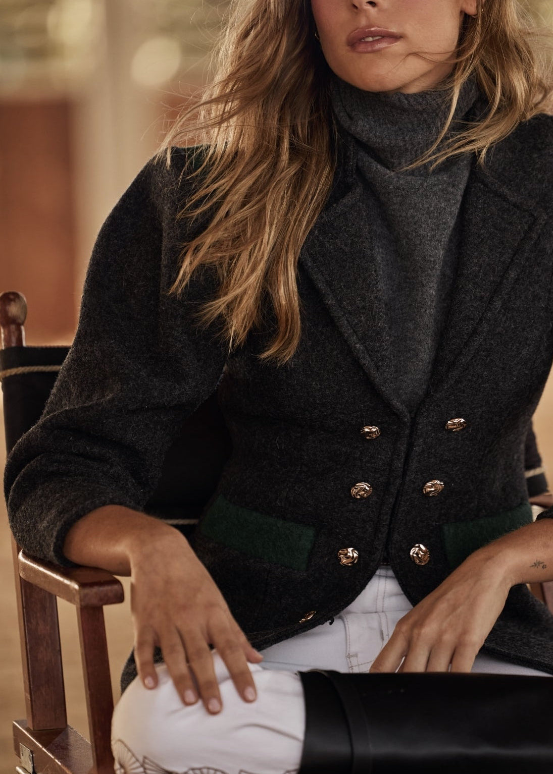 Chaqueta James Gris
