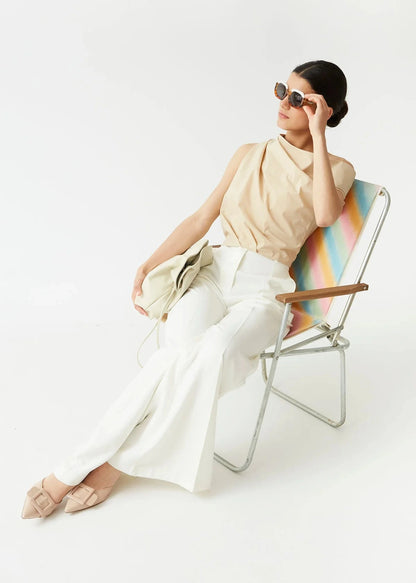 Top Juanjo Beige