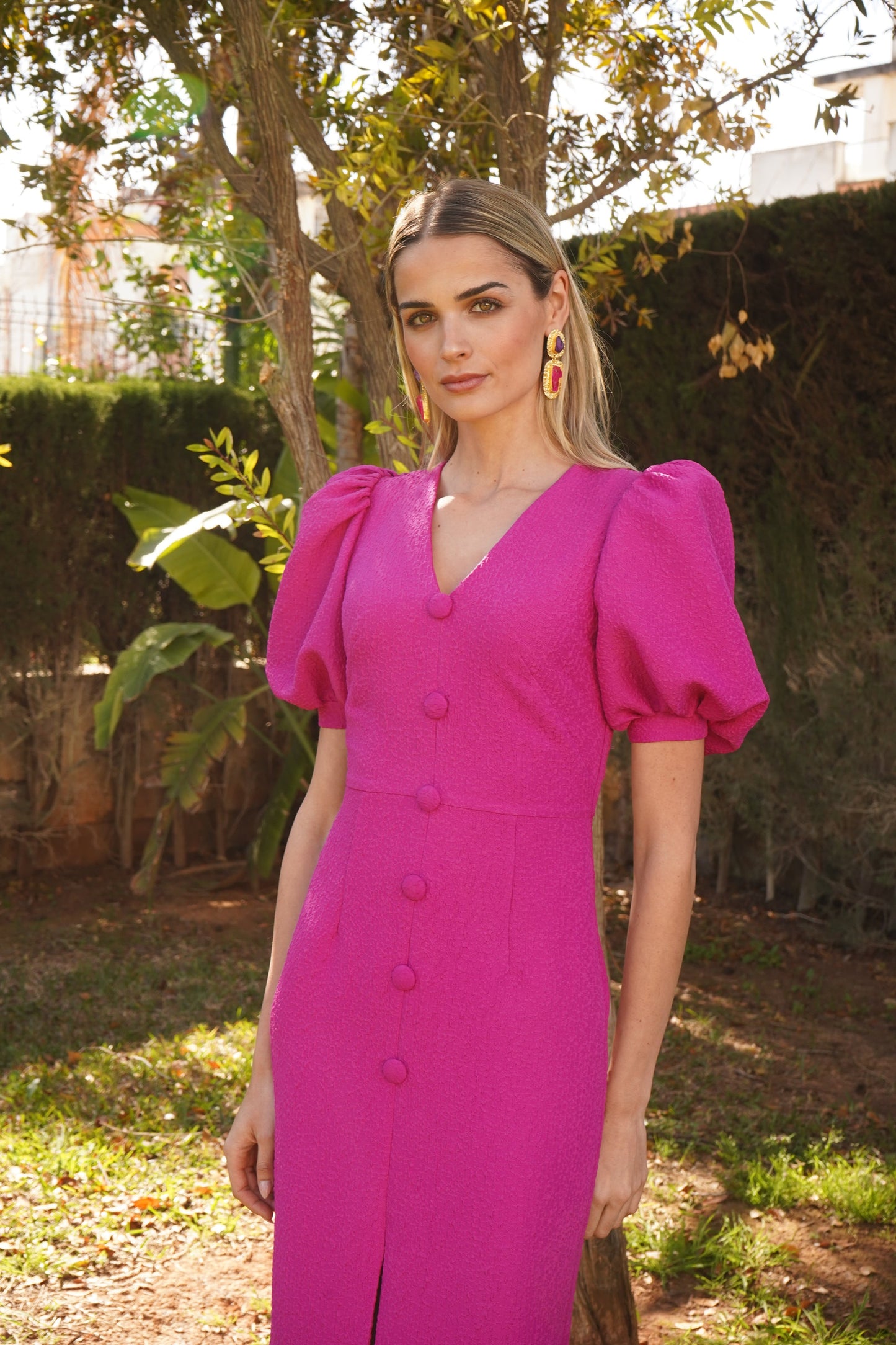 Vestido Lauren Vino