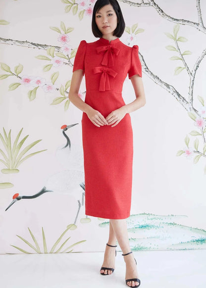 Vestido Lazzito Rojo