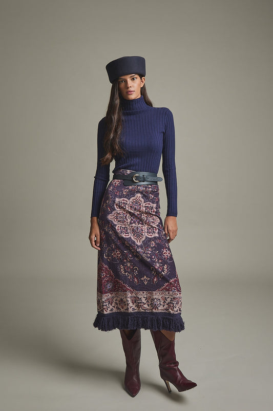 Falda Lisol Multicolor