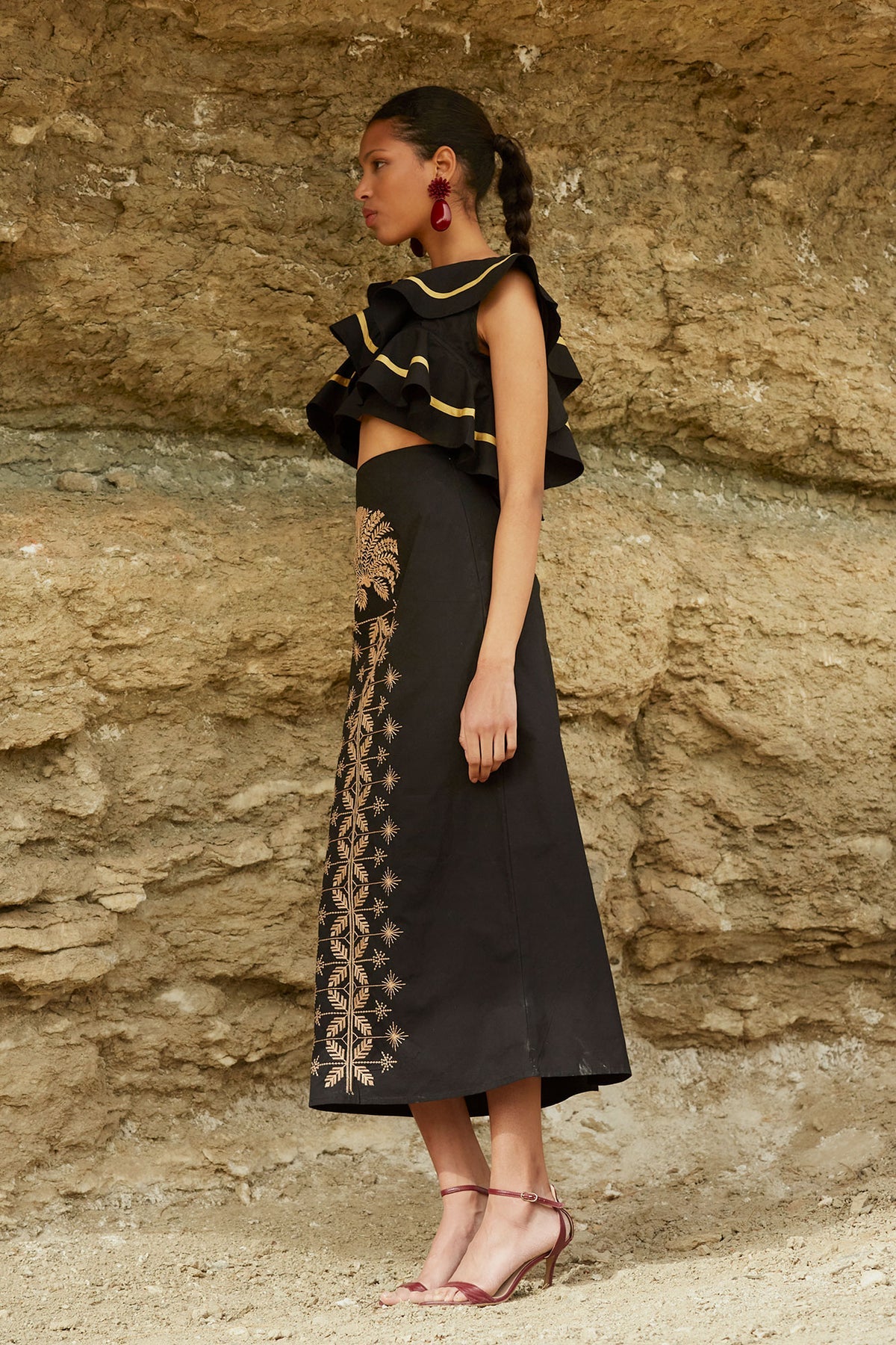 Conjunto Maldivas Negro