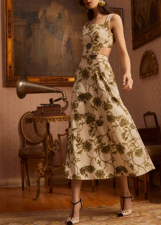 Vestido Margarita Verde
