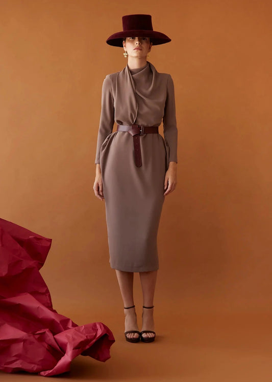 Vestido Mercia Gris