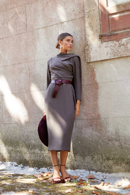 Vestido Mercia Gris