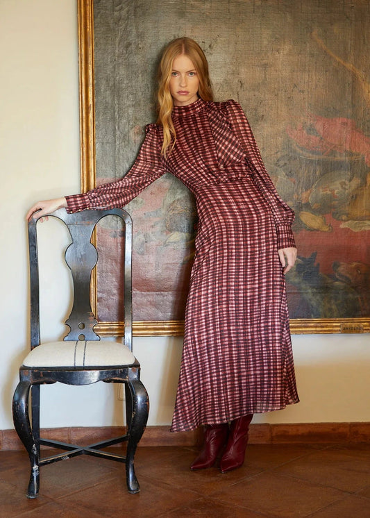 Vestido Merope Granate