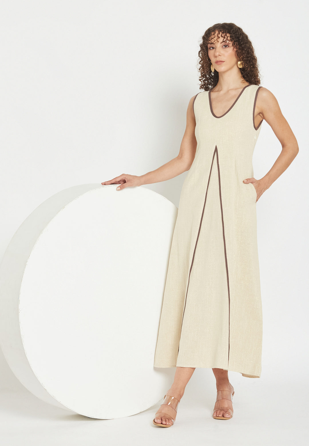 Vestido Naciente Sand