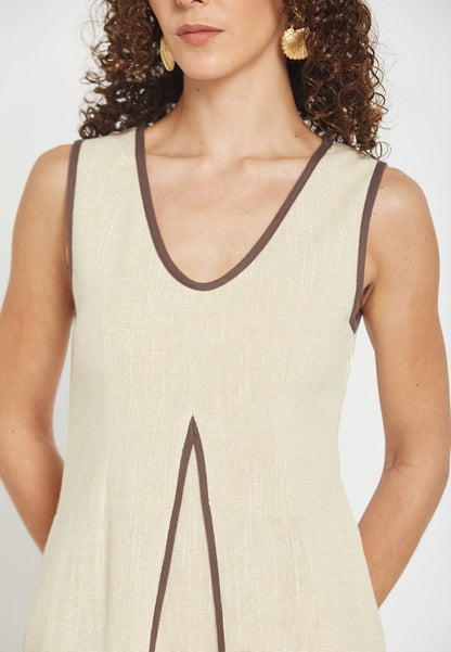 Vestido Naciente Sand
