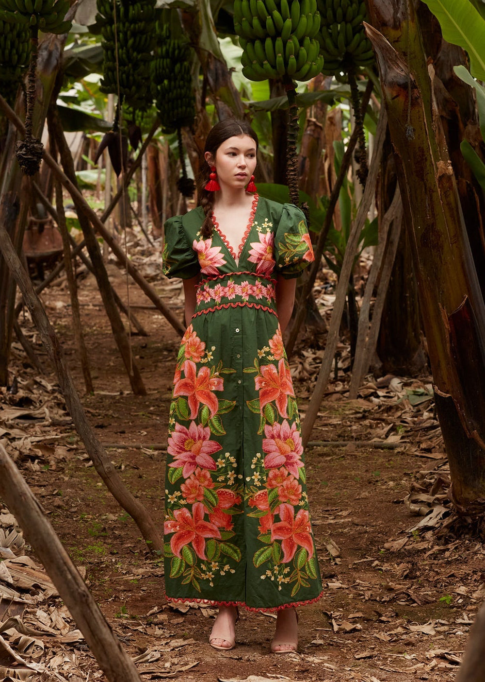 Vestido Narella Verde