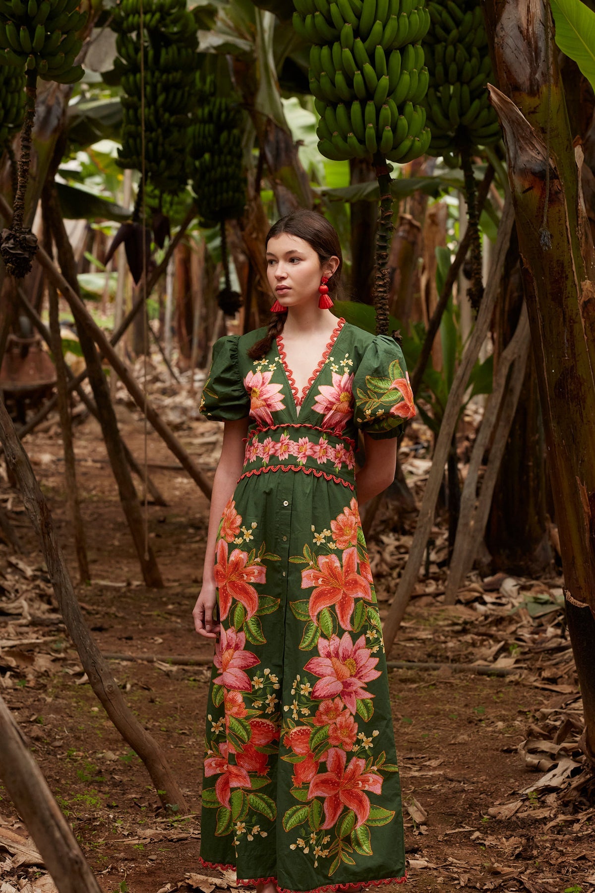 Vestido Narella Verde