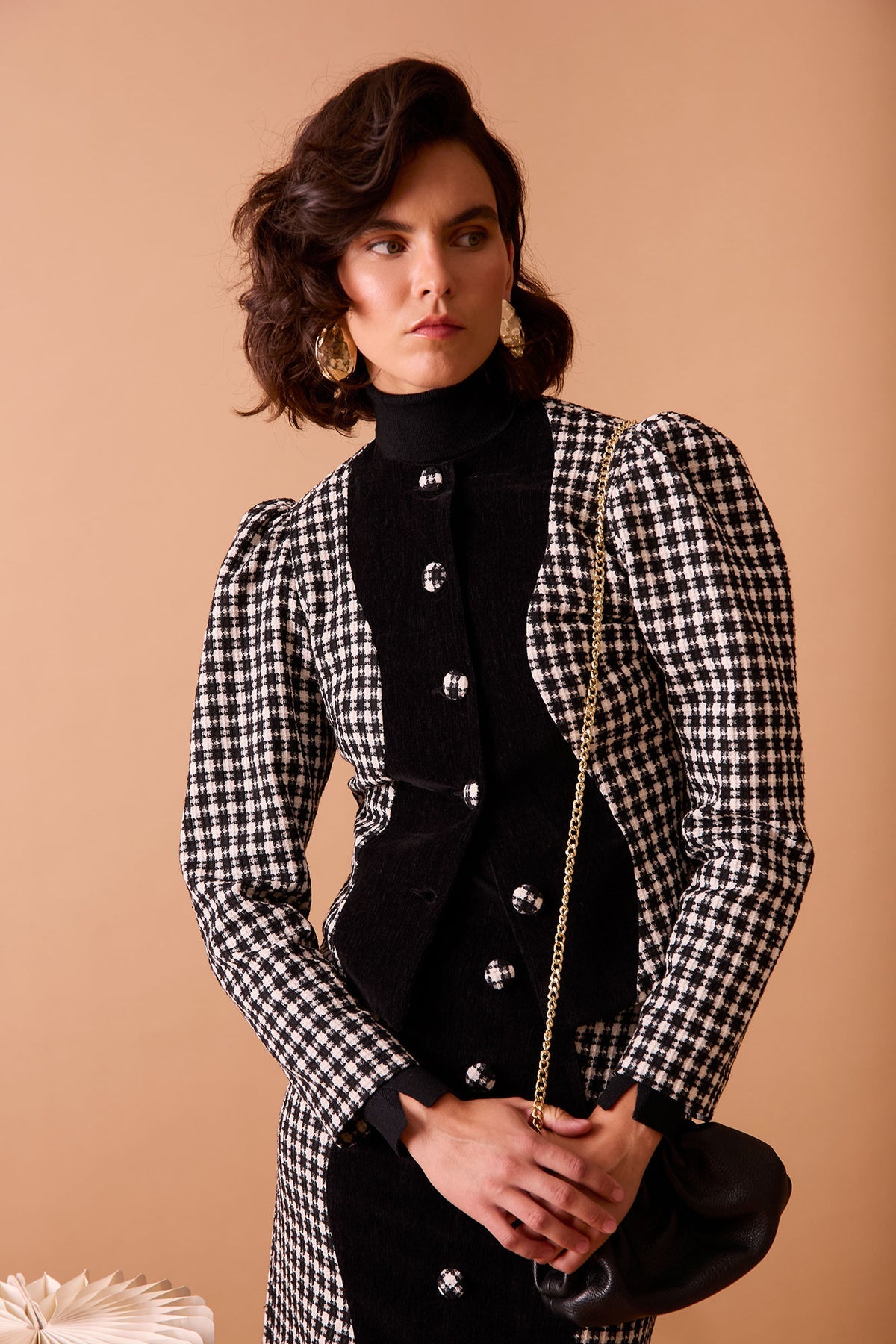 Chaqueta Noirel Blanco/Negro