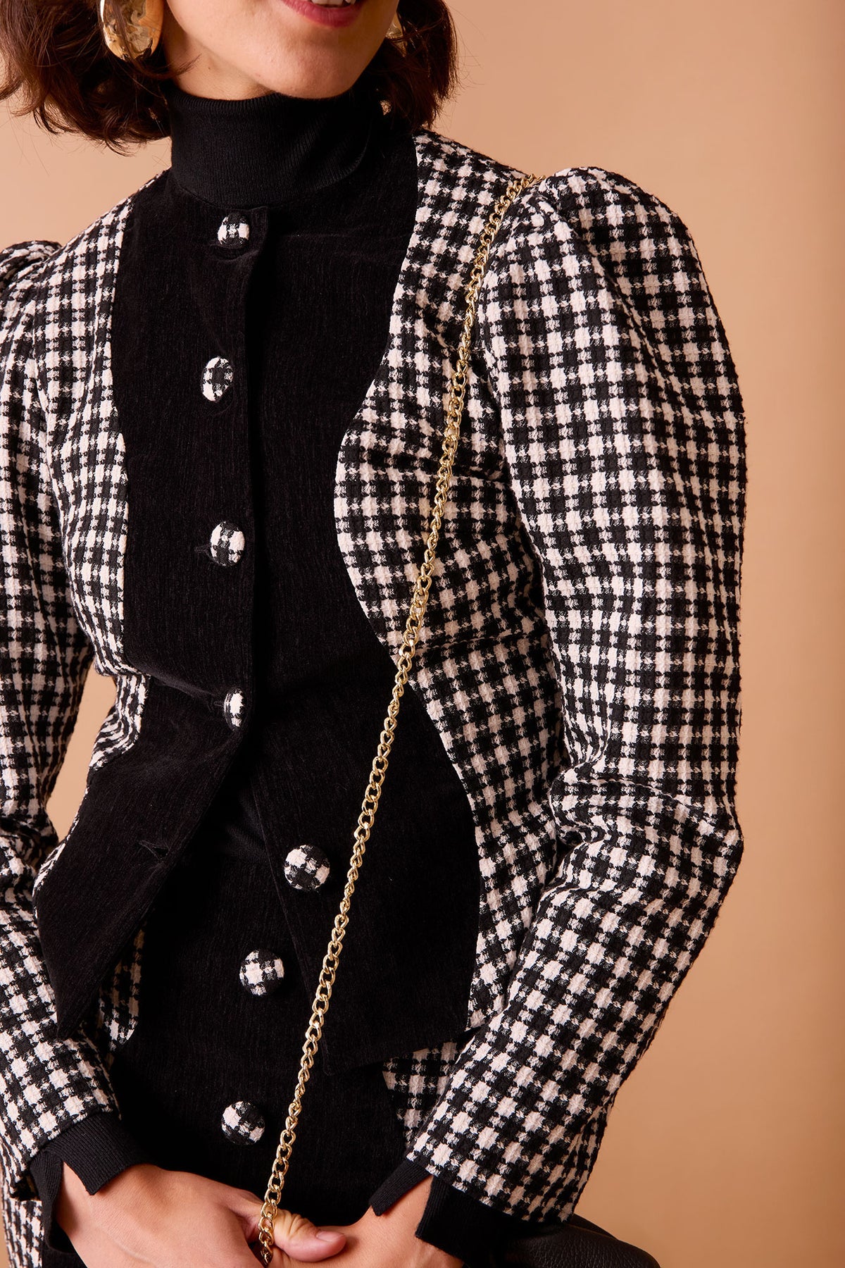 Chaqueta Noirel Blanco/Negro