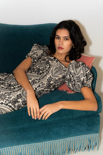 Vestido Nirvan Bordado