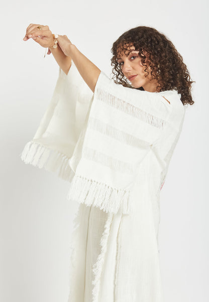 Kimono Ondelia Blanco
