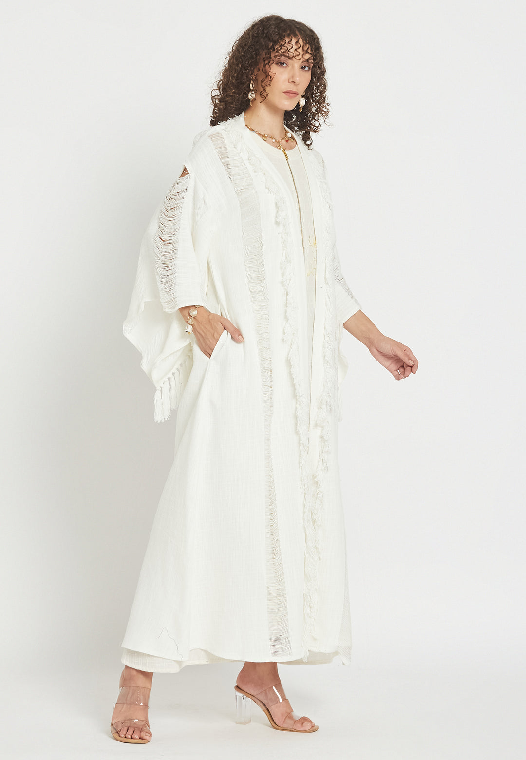 Kimono Ondelia Blanco