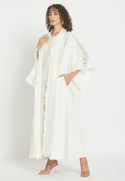 Kimono Ondelia Blanco