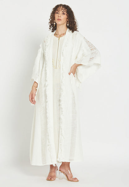 Kimono Ondelia Blanco