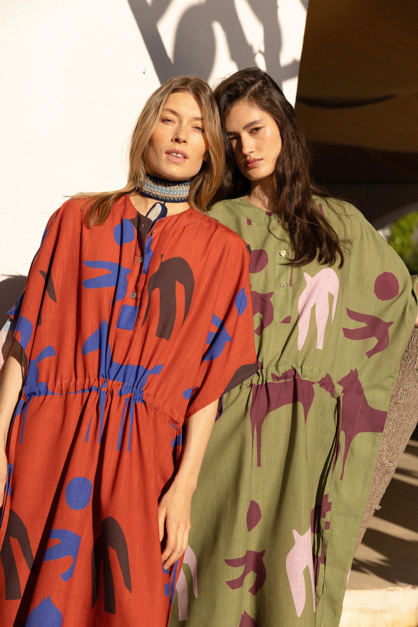 Kaftan Orchie Red