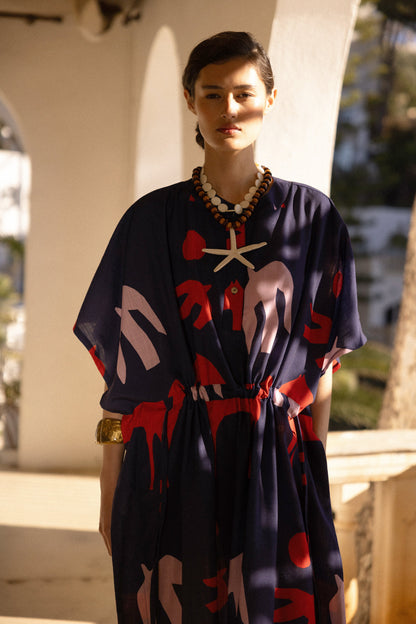 Kaftan Orchie Blue