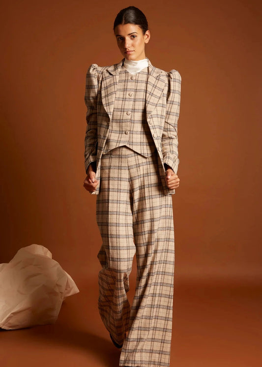 Pantalón Paint Beige