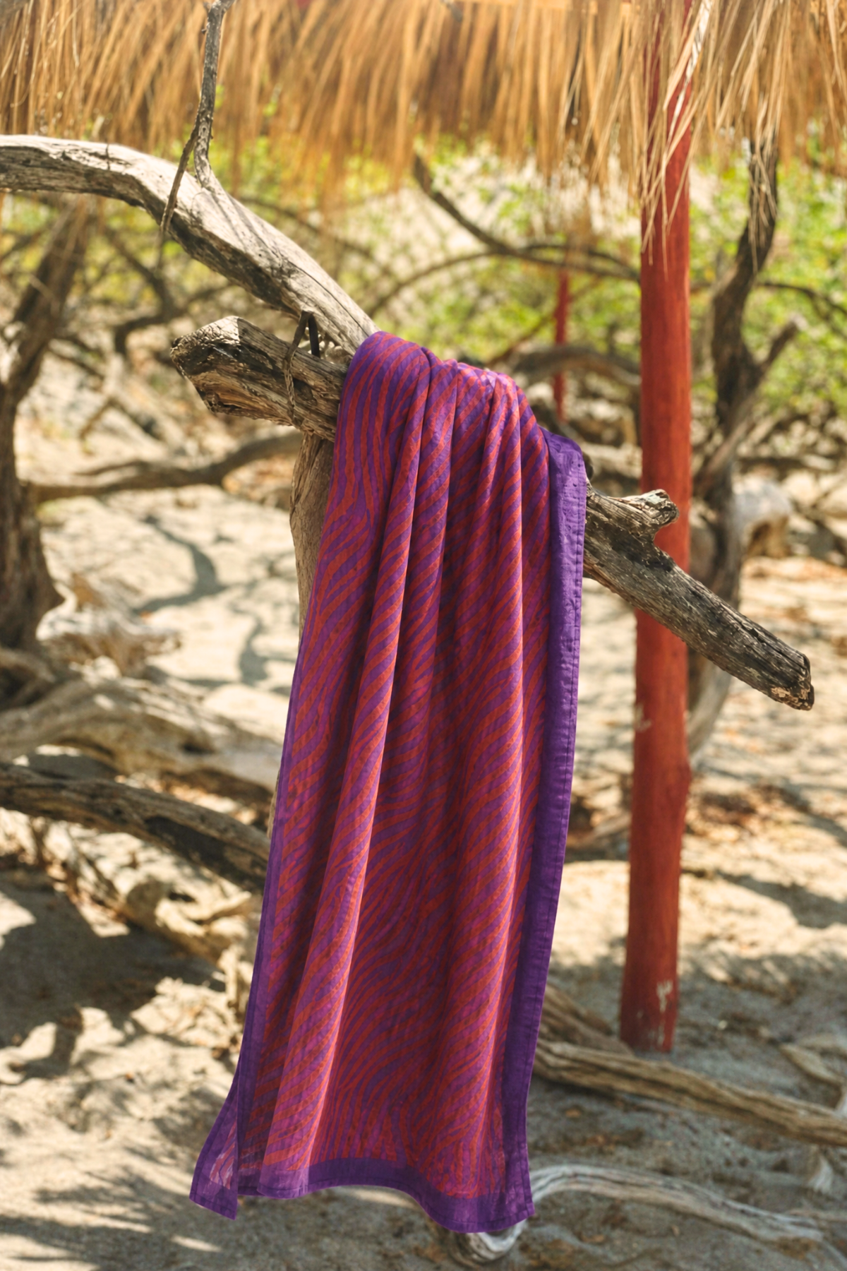 Pareo Guillerna Morado Fucsia