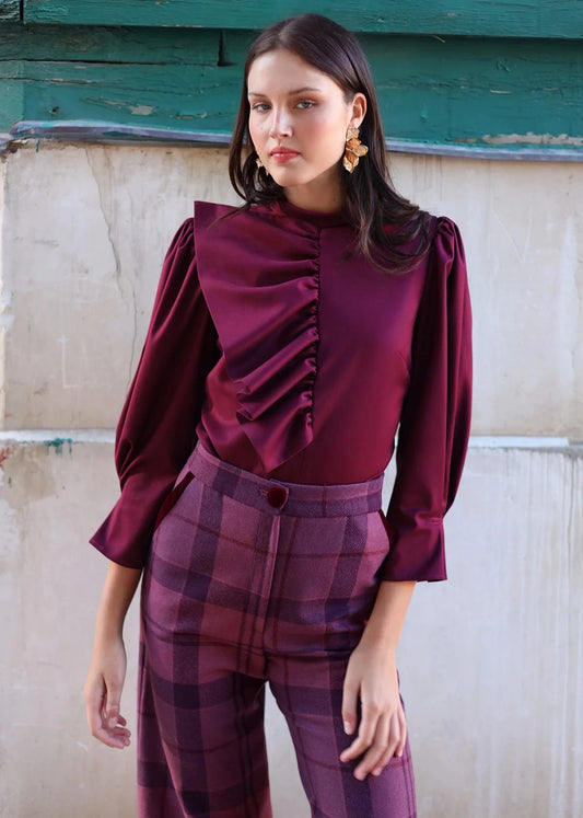 Camisa Parri Burdeos
