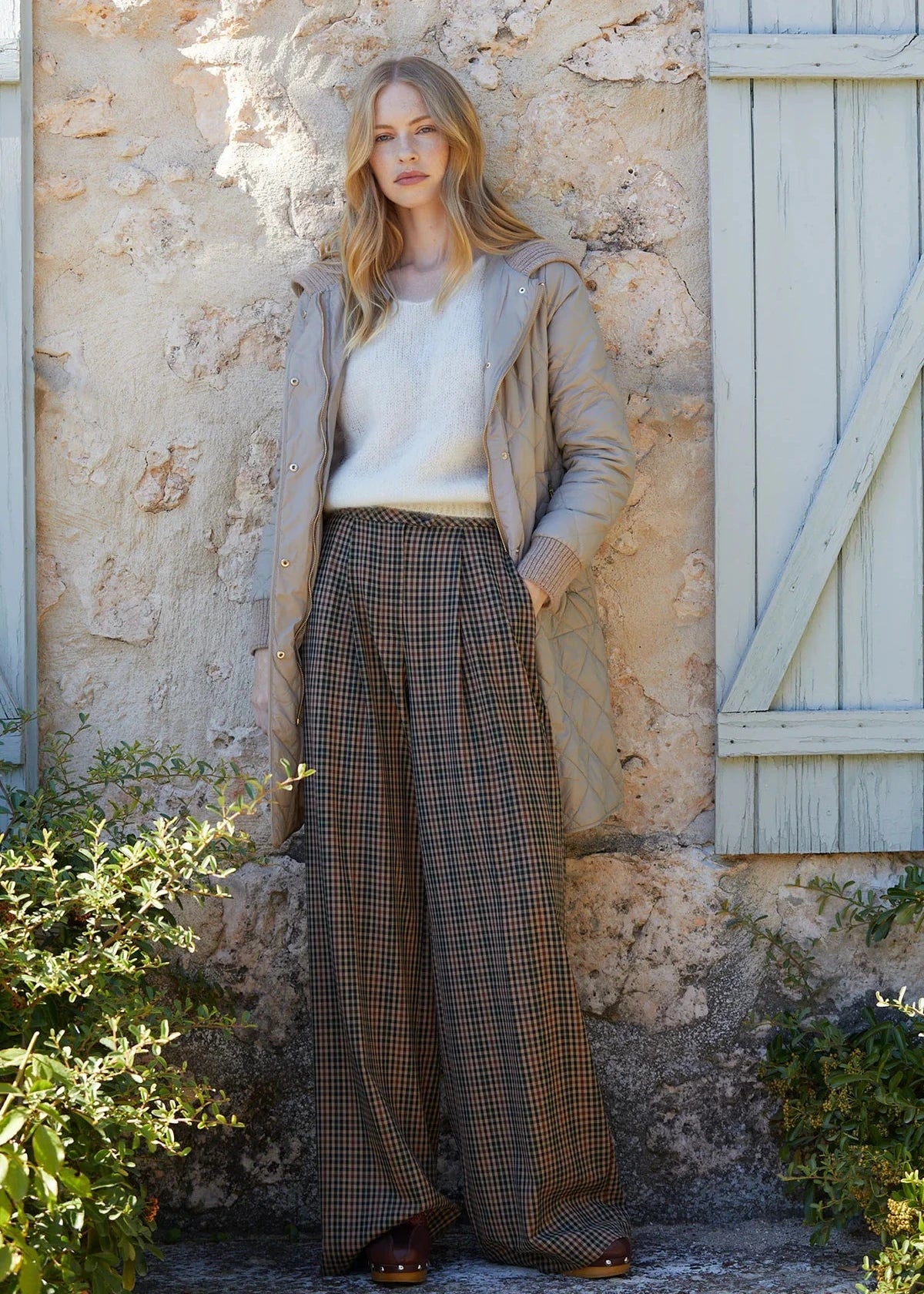 Abrigo Verdiana Beige 2 en 1