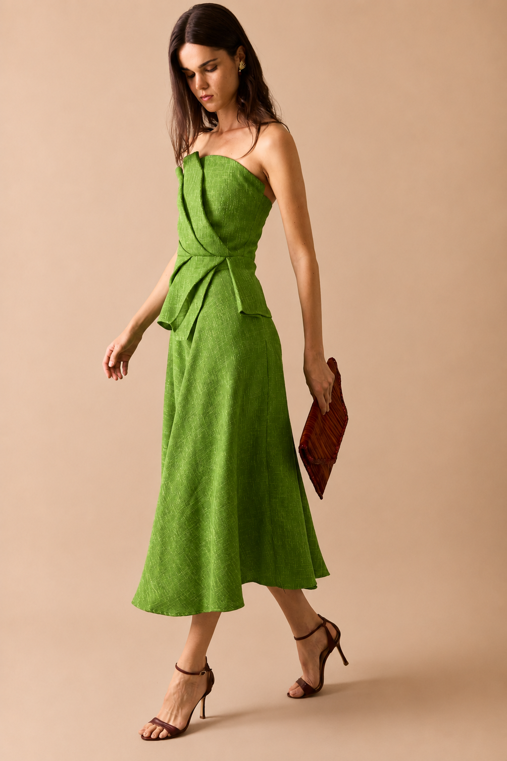 Falda Persefone Verde