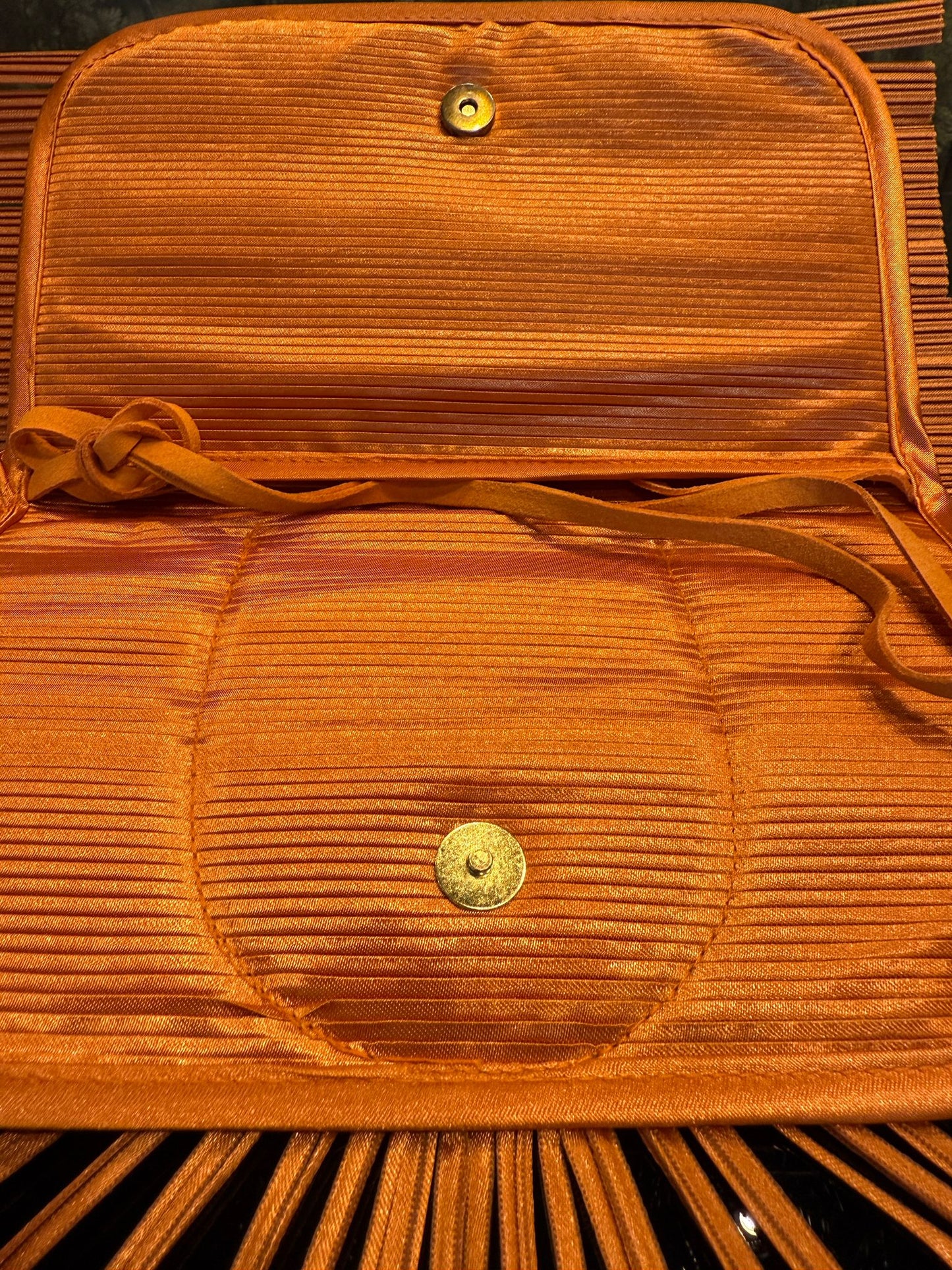 Bolso de mano Origami Naranja-Teja