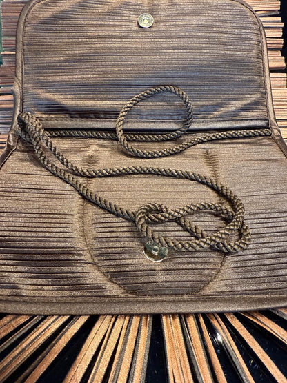 Bolso de mano Origami Marrón