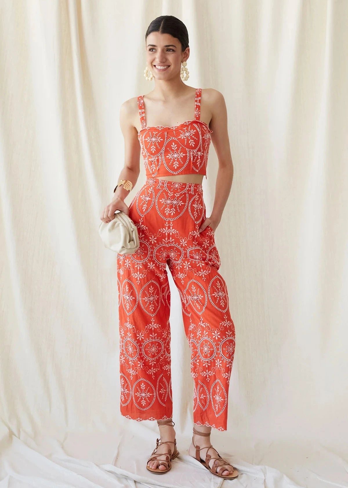 Conjunto Rafael Rojo Coral