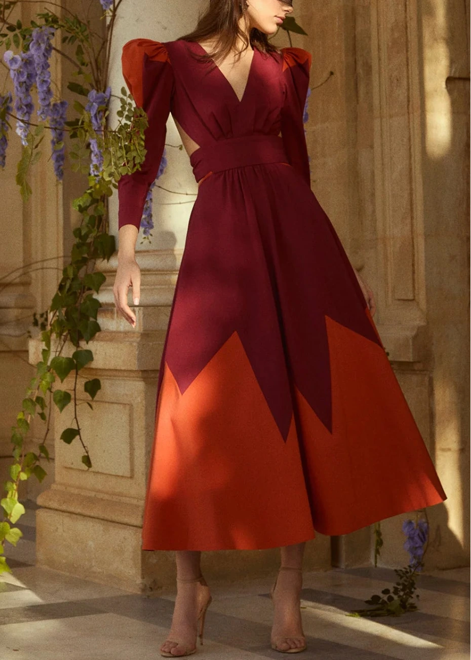 Vestido Regency Roses