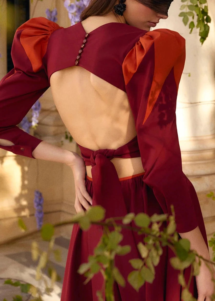 Vestido Regency Roses