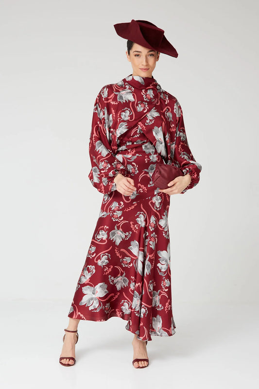 Vestido Ruth Granate