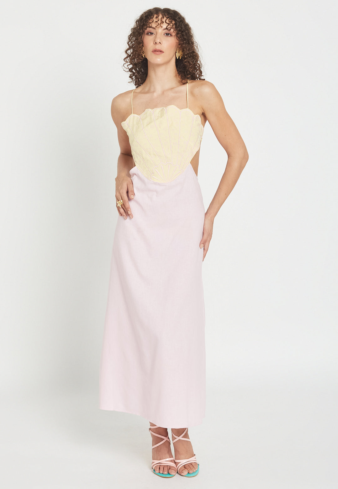 Vestido Shellina Rosa